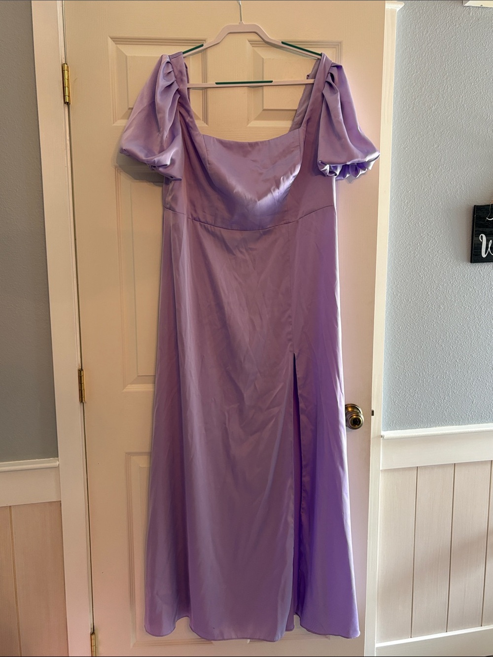 Azazie Fyona Stretch Lilac Bridesmaid Dress